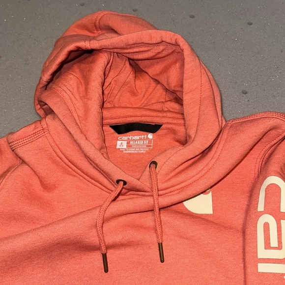 Carhartt Women’s Peach Hoodie Small - Picture 2 of 4